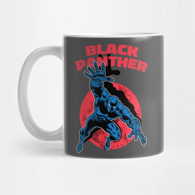 Vintage black panther by redwane